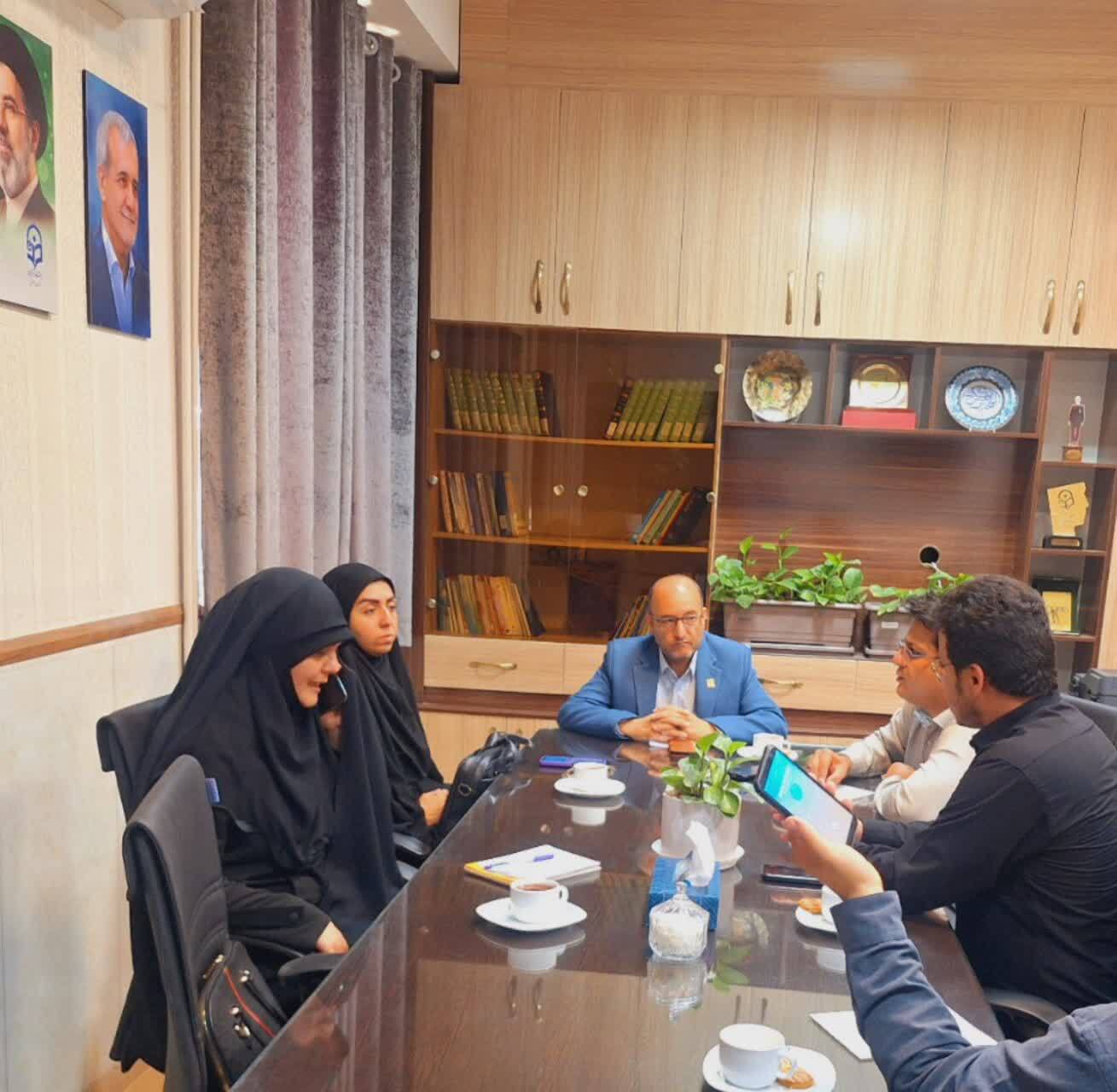 بازدید سرپرست حراست دانشگاه فرهنگیان  استان خراسان رضوی  از دانشکده علوم انسانی با هدف تقویت زیرساخت‌های حفاظتی