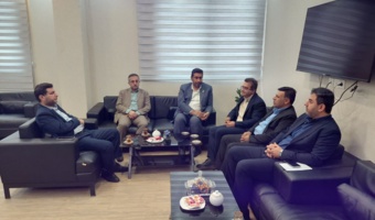 دیدار  رئیس دانشگاه فرهنگیان خوزستان با مدیرکل نوسازی مدارس استان