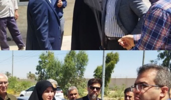 صدیقه میری، مدیرکل سیاسی، انتخابات و تقسیمات کشوری و دبیر کمیسیون دانشجویی استان، روز جمعه اول خردادماه از دانشگاه فرهنگیان بازدید کرد.