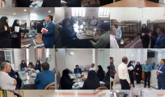 بازدید معاون دانشجویی دانشگاه فرهنگیان خوزستان از مراکز آموزش عالی دانشگاه فرهنگیان دزفول