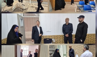 گزارش بازدید و ارزیابی میدانی مسئولان دانشگاه فرهنگیان خوزستان از پروژه‌های عمرانی در حال ساخت مرکز آموزش عالی شیخ مرتضی انصاری دزفول