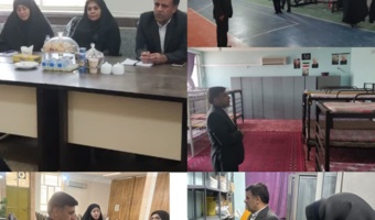 بازدید معاون دانشجویی دانشگاه فرهنگیان خوزستان از مرکز آموزش عالی اروند آبادان