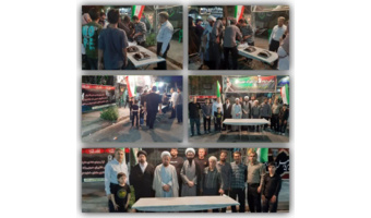 برپایی موکب پذیرایی دانشگاه شیخ انصاری(ره) دزفول