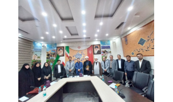 آیین معارفه معاون نهاد نمایندگی مقام معظم رهبری در دانشگاه فرهنگیان خوزستان