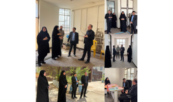 بازدید مدیرکل حقوقی و املاک سازمان مرکزی از پروژه‌های «فرصت مهر» دانشکده ادبیات و زبان های خارجه دانشگاه فرهنگیان خوزستان