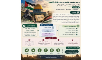 بررسی جلوه‌های مقاومت در «دیوان طوفان الاقصی» به قلم عضو هیئت علمی دانشگاه فرهنگیان خوزستان