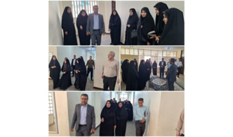 بازدید سرپرست اداره‌کل سیاسی استانداری خوزستان و سرپرست دانشگاه فرهنگیان استان از ساختمان حسابی دانشکده ادبیات و زبان‌های خارجه