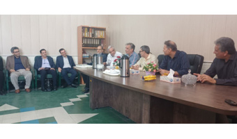 تجلیل از کارشناس مسئول امور دانشجویی و فرهنگی بازنشسته مرکز شیخ مرتضی انصاری دزفول
