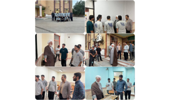 بازدید مسئولان دانشگاه فرهنگیان از فعالیت جهادی دانشجویان در شهر امام