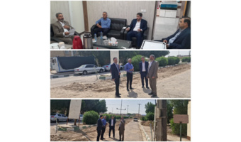 بازدید مدیر امور برق منطقه کارون از دانشکده علوم تربیتی