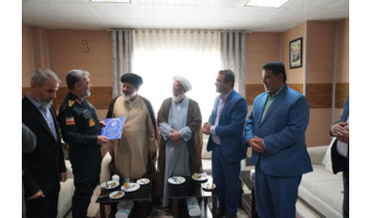 دیدار سرپرست دانشگاه فرهنگیان خوزستان با فرمانده انتظامی استان به مناسبت هفته نیروی انتظامی