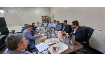 بازدید مسئولان مالی استانی از هسته مالی  شمال استان، در مرکز شیخ مرتضی انصاری (ره) دزفول