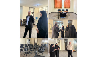 بازدید مسئولان ارشد از حوزه‌های ارزیابی و شایستگی معلمی در ساختمان حسابی
