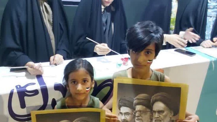 غرفه ی کودک دانشگاه فرهنگیان مرکز اروند آبادان در پارک شهید مطهری