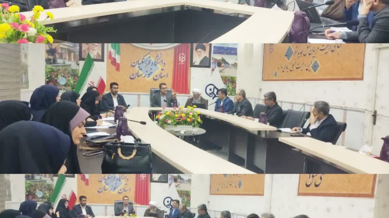 برگزاری جلسه شورای دانشجویی دانشگاه فرهنگیان خوزستان