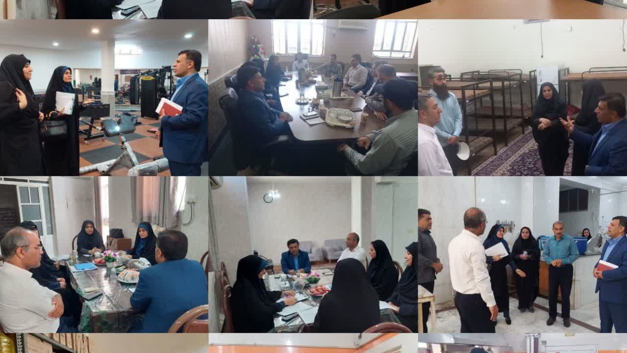 بازدید معاون دانشجویی دانشگاه فرهنگیان خوزستان از مراکز آموزش عالی دانشگاه فرهنگیان دزفول