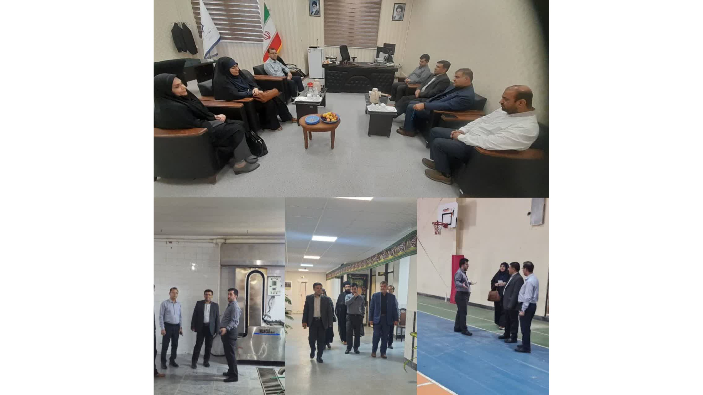 بازدید معاون دانشجویی دانشگاه فرهنگیان خوزستان و هیات همراه از مراکز برادران و خواهران دانشگاه فرهنگیان در شهرستان بهبهان