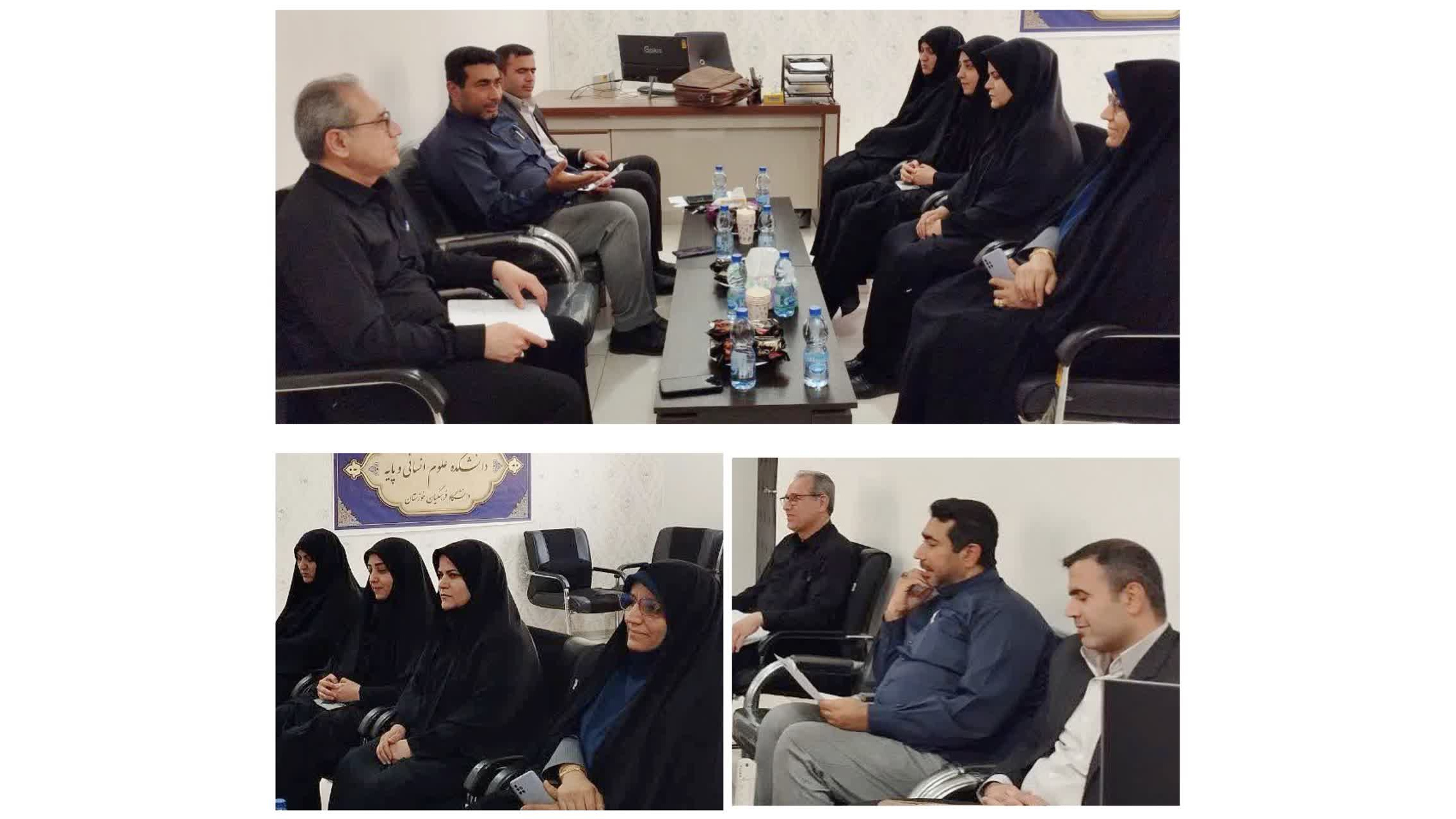 برگزاری جلسه همافزایی مسئولین دانشکدههای علوم انسانی و زبان