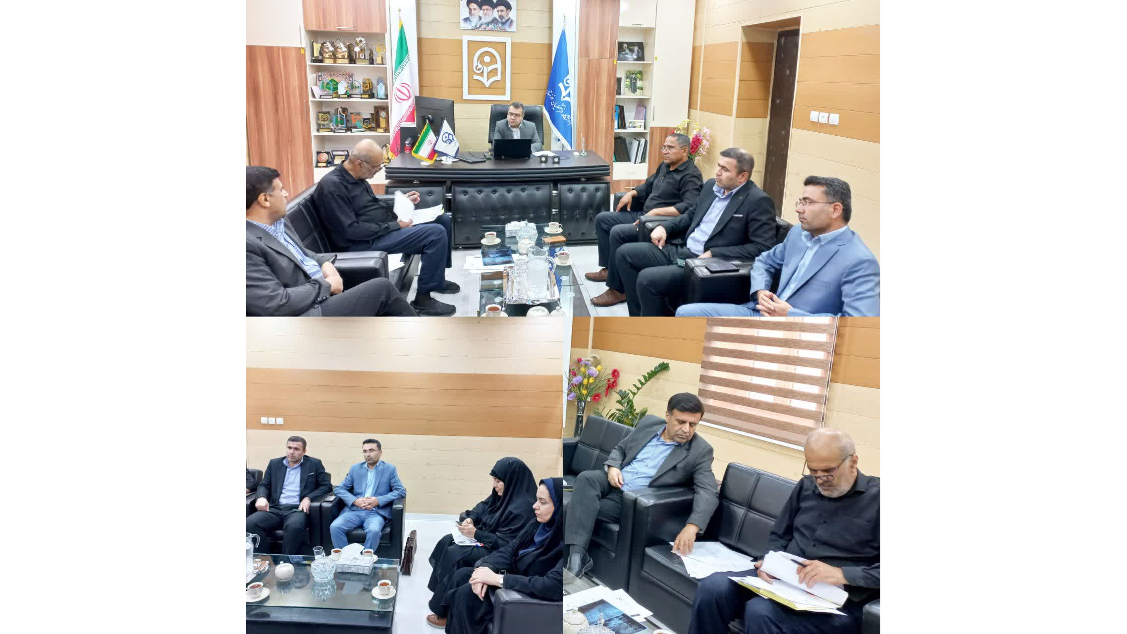 برگزاری جلسه شورای بررسی موارد خاص دانشگاه فرهنگیان استان خوزستان