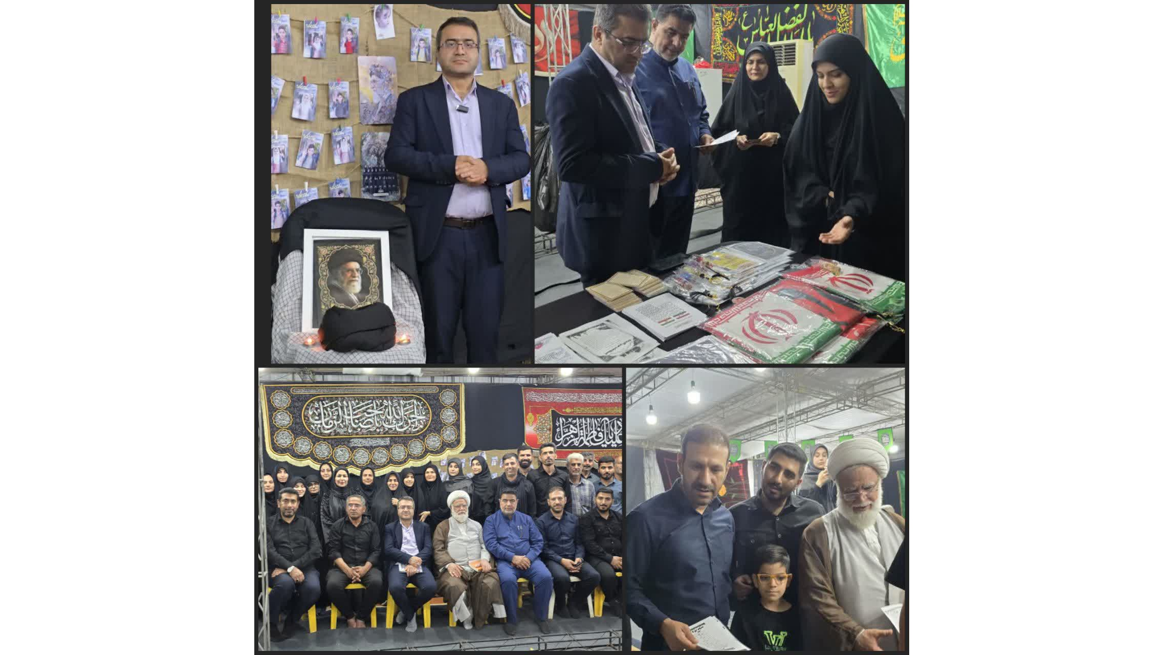 برپایی موکب الحسین (ع) دانشگاه فرهنگیان استان خوزستان در مرز چذابه به میزبانی مرکز آموزش عالی حضرت خدیجه کبری (س) دزفول