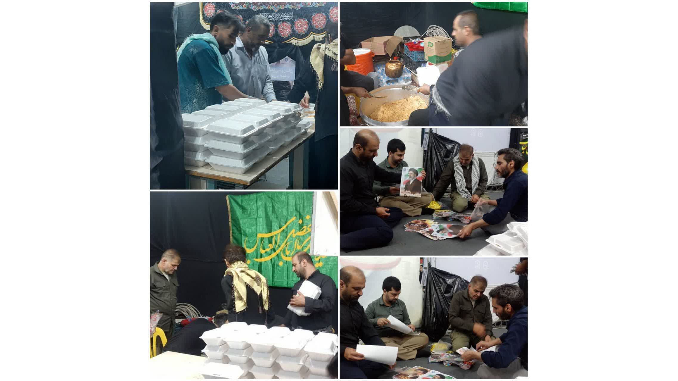 توفیق خدمت رسانی به زائران اباعبدالله الحسین(ع) و پویندگان مسیر اربعین توسط کارکنان و دانشجومعلمان مرکز امام جعفر صادق (ع) بهبهان در موکب دانشگاه فرهنگیان استان خوزستان