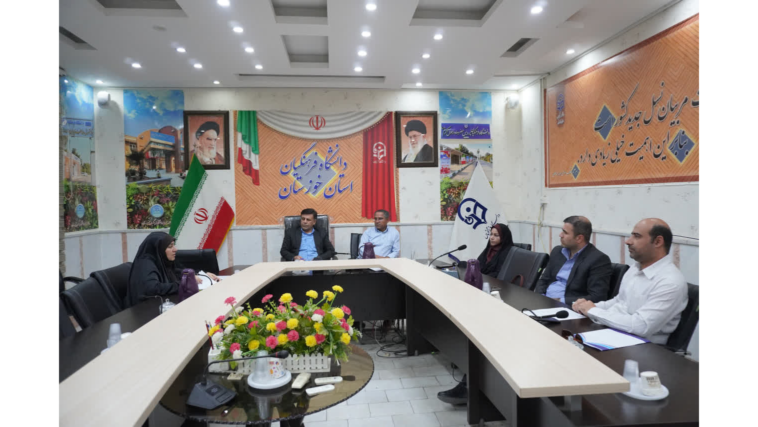 برگزاری جلسه کارگروه نقل و انتقالات دانشجویی دانشگاه فرهنگیان خوزستان