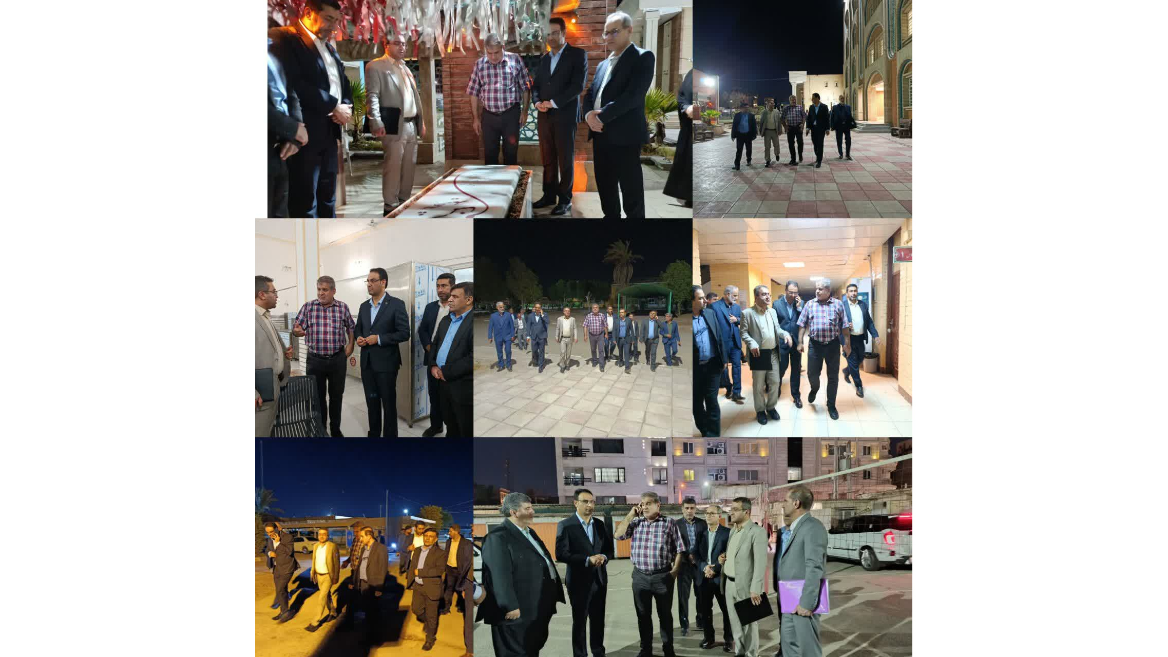 بازدید دکتر فولادوند از دانشگاه فرهنگیان خوزستان