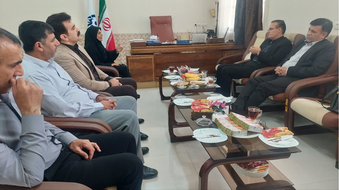بازدید مدیرکل حقوقی، املاک و رسیدگی به شکایات سازمان مرکزی دانشگاه فرهنگیان از پروژه‌های فرصت مهر مرکز آموزش عالی حضرت خدیجه کبری(س) دزفول