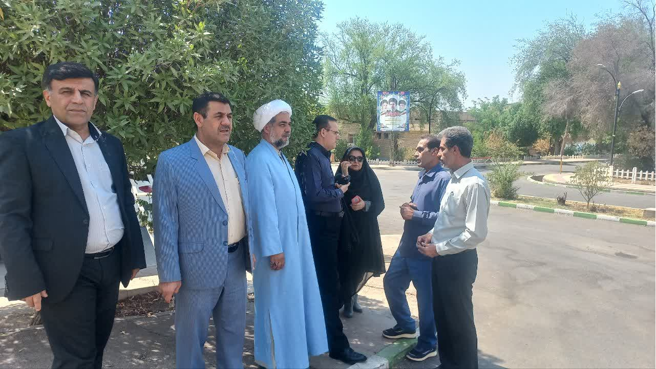 بازدید مدیرکل حقوقی دانشگاه فرهنگیان از مرکز امام رضا (ع) اندیمشک در چارچوب ارزیابی از طرح «فرصت مهر»