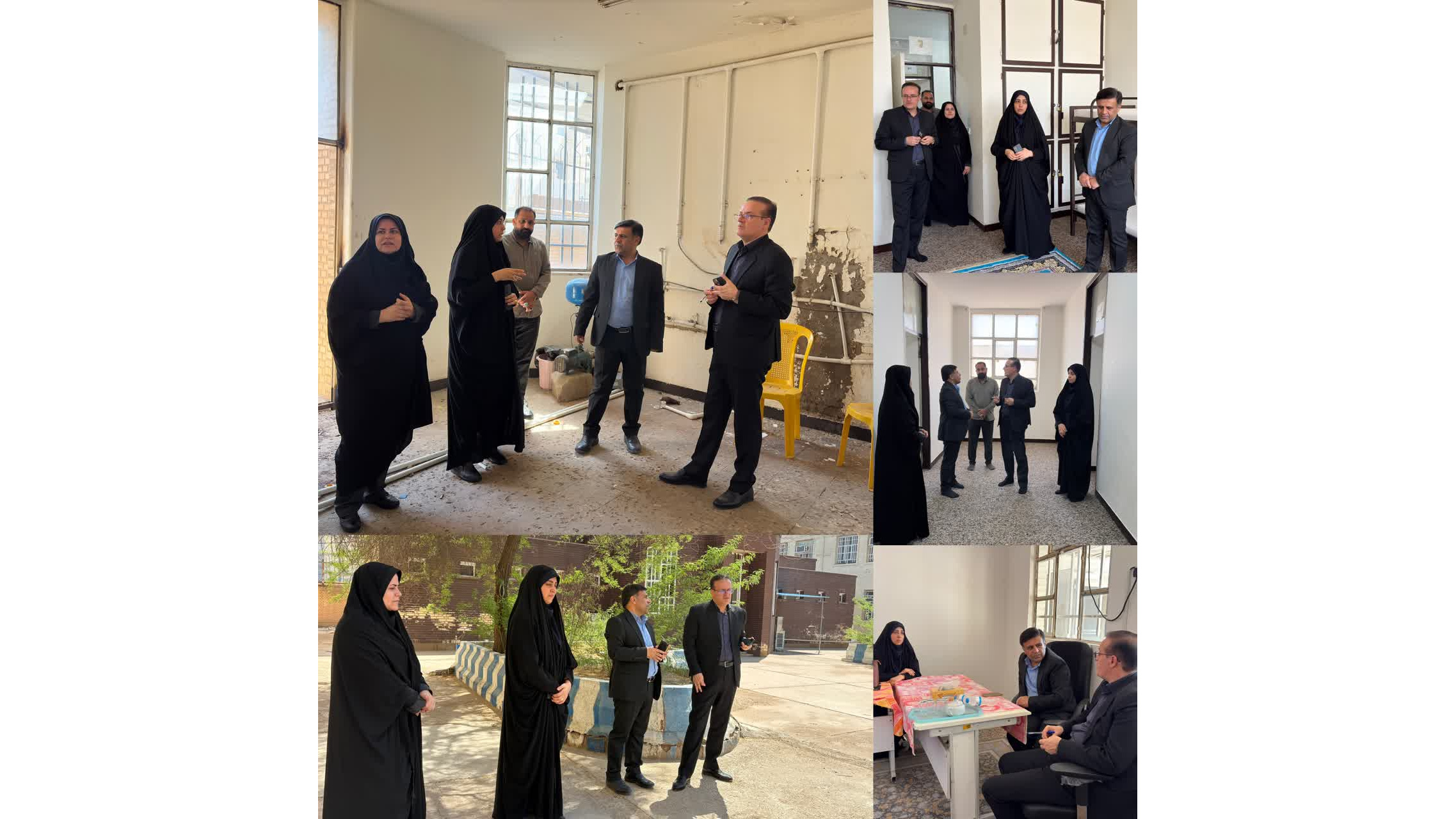 بازدید مدیرکل حقوقی و املاک سازمان مرکزی از پروژه‌های «فرصت مهر» دانشکده ادبیات و زبان های خارجه دانشگاه فرهنگیان خوزستان