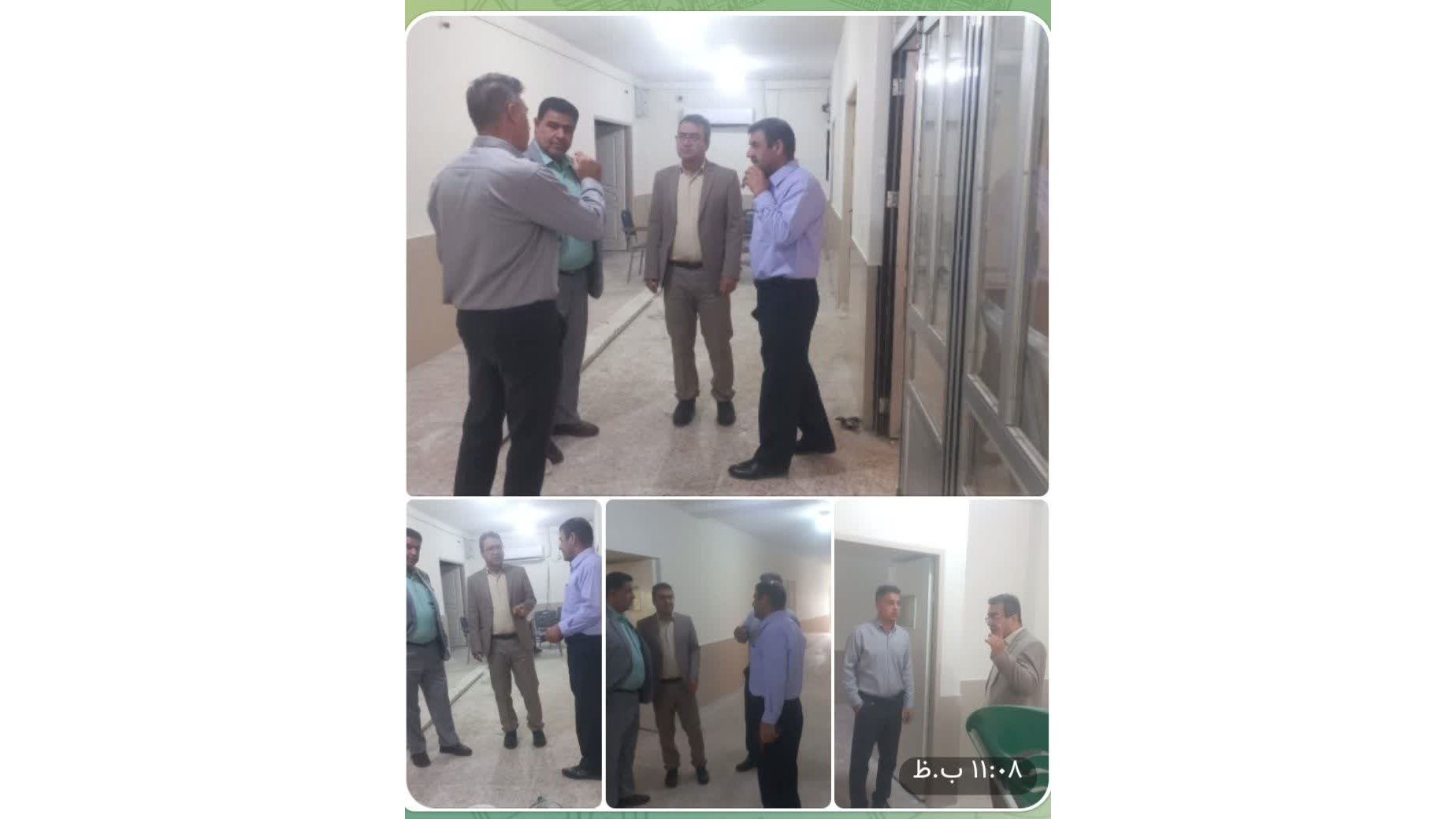 بازدید مجید حمدانی سرپرست دانشگاه فرهنگیان خوزستان از مرکز امام رضا(ع) اندیمشک