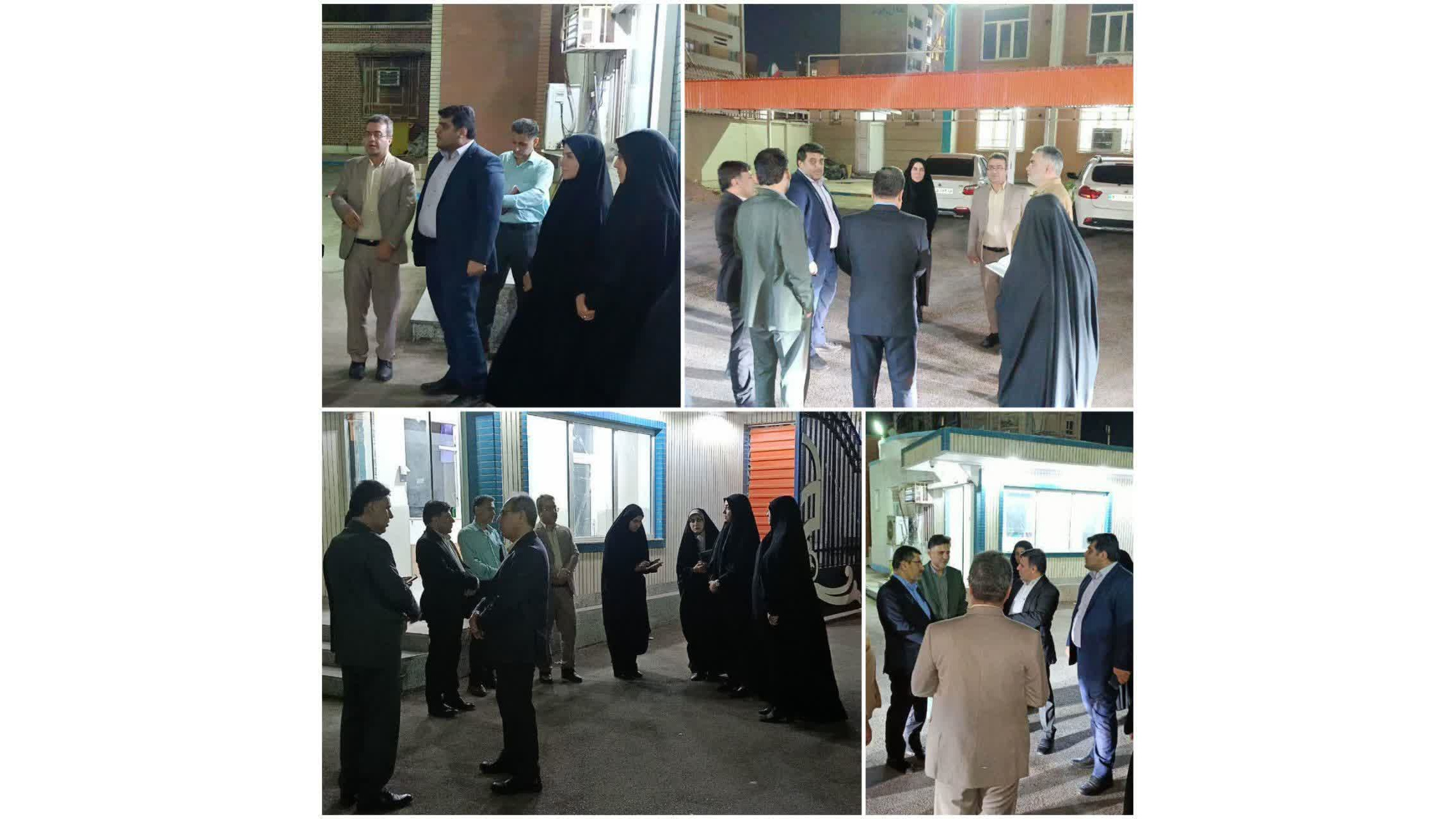بررسی میدانی چالش‌های زیرساختی دانشکدگان ادبیات و زبان های خارجه و علوم انسانی و پایه دانشگاه فرهنگیان خوزستان توسط فرماندار اهواز