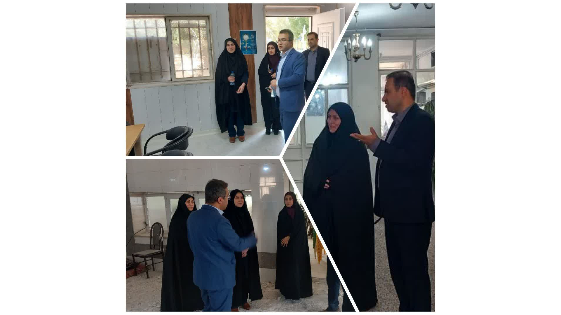 بازدید مدیرکل سیاسی استانداری خوزستان از دانشکده علوم تربیتی