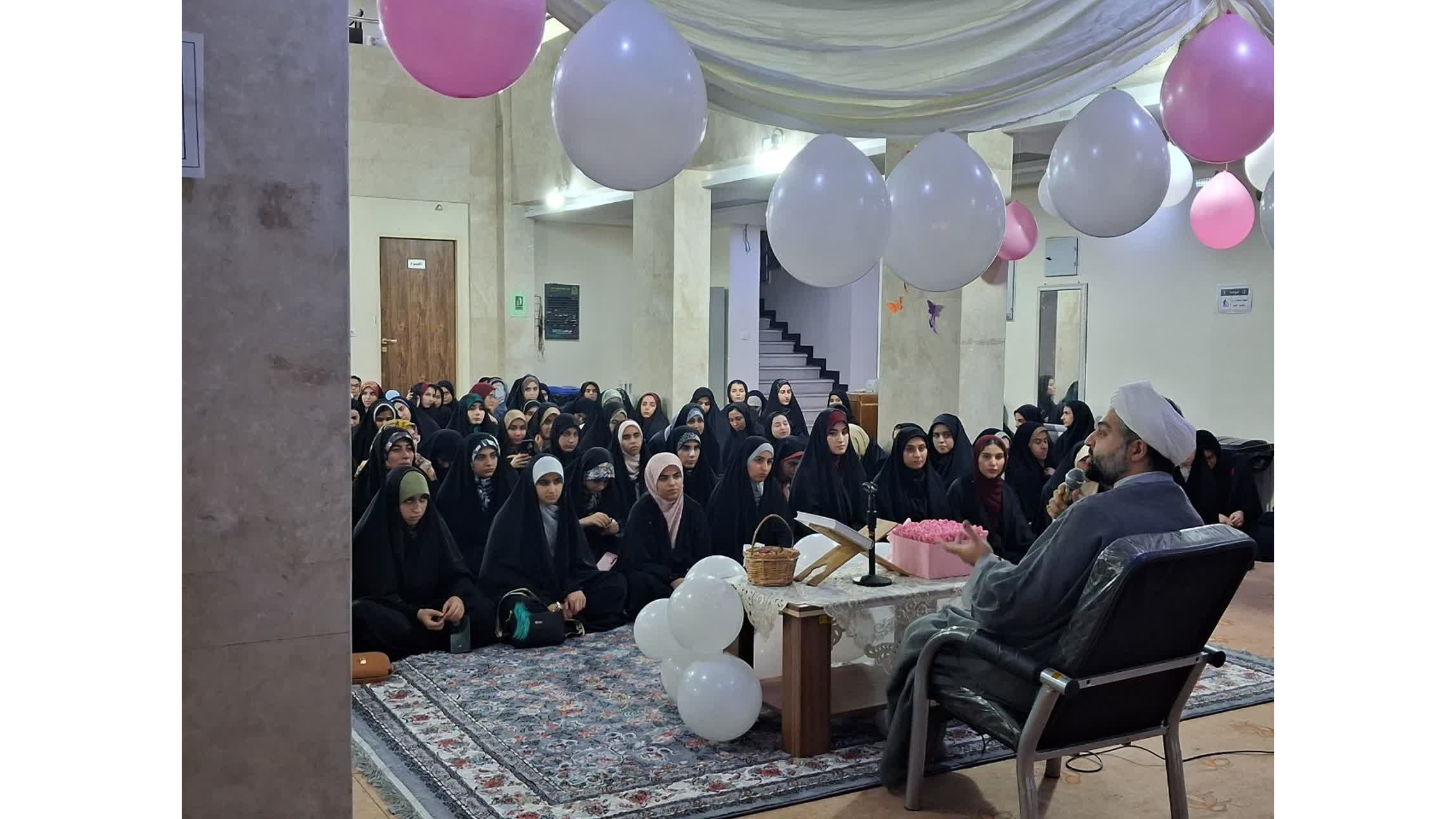 جشن میلاد باسعادت حضرت زینب کبری (س)، در محل رفاهی ۱ و ۲ دانشگاه فرهنگیان خواهران اهواز