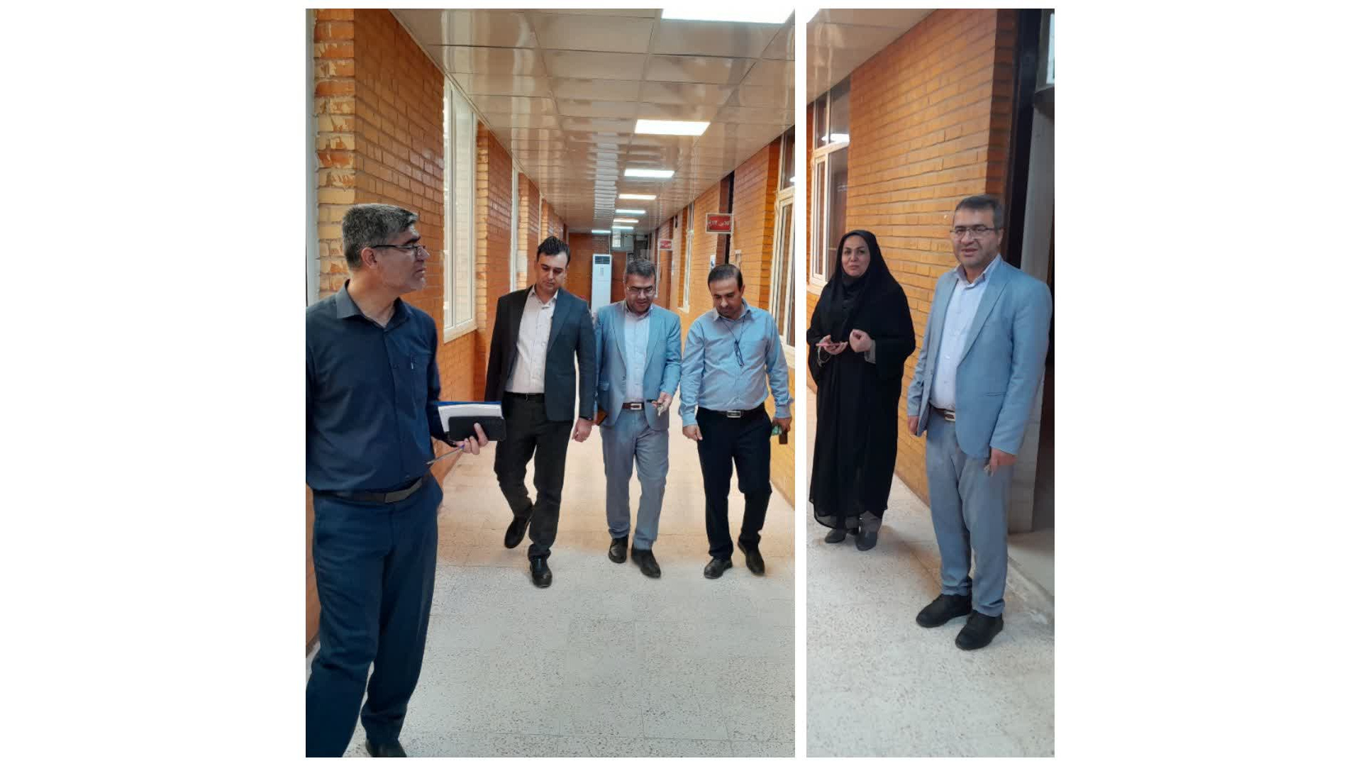 بازدید سرپرست دانشگاه فرهنگیان خوزستان از روند آماده‌سازی دانشکده علوم تربیتی پردیس رسول اکرم (ص)