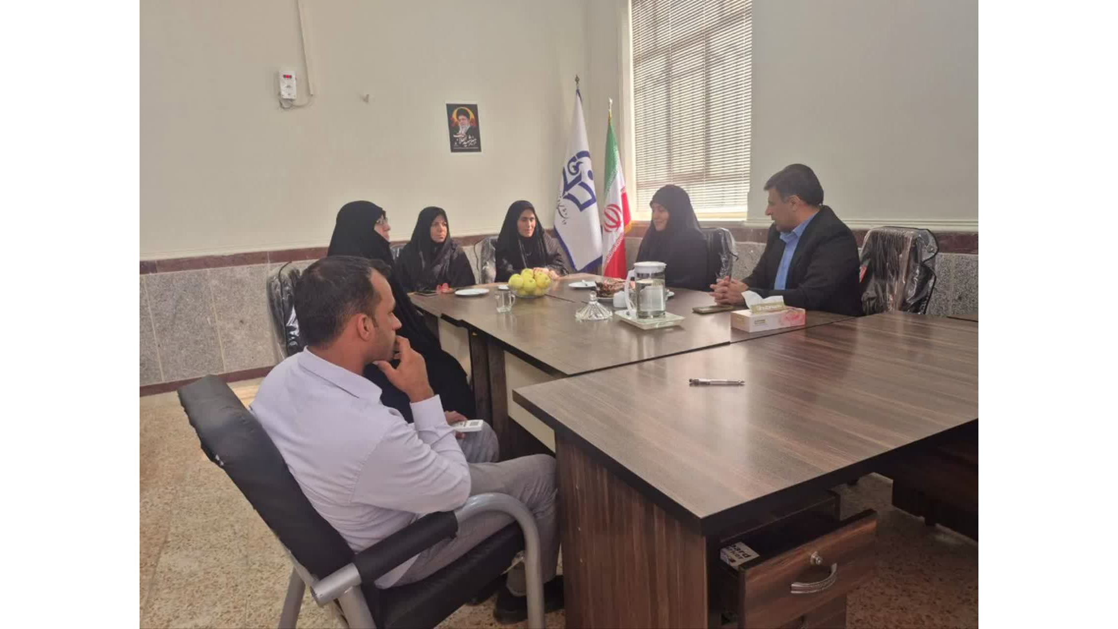 بازدید معاون دانشجویی دانشگاه فرهنگیان خوزستان از مرکز آموزش عالی اروند آبادان در راستای ارزیابی میدانی وضعیت خدمات دانشجویی