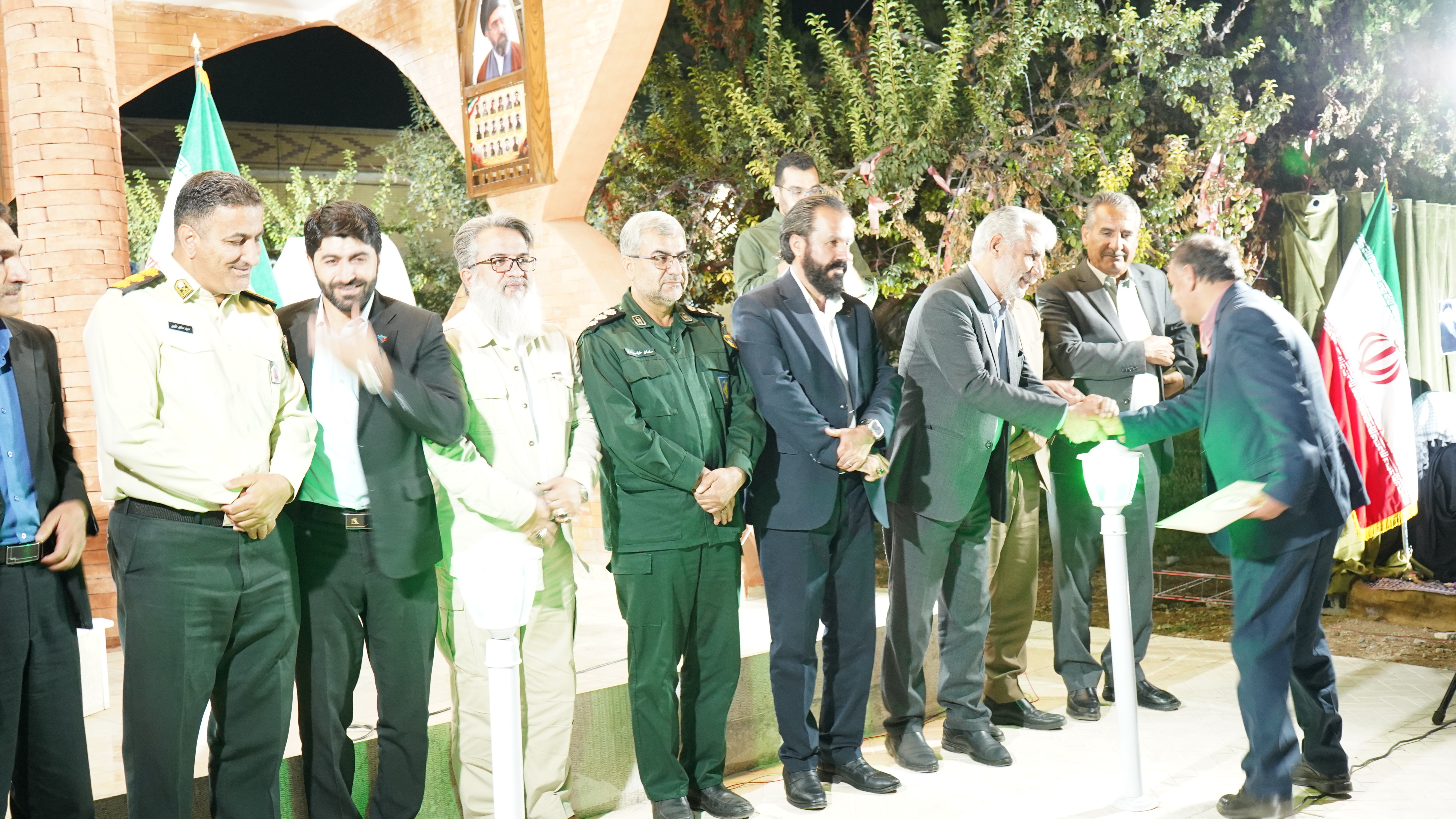 رونمایی از یادمان شهید گمنام دانشگاه فرهنگیان کهگیلویه و بویراحمد