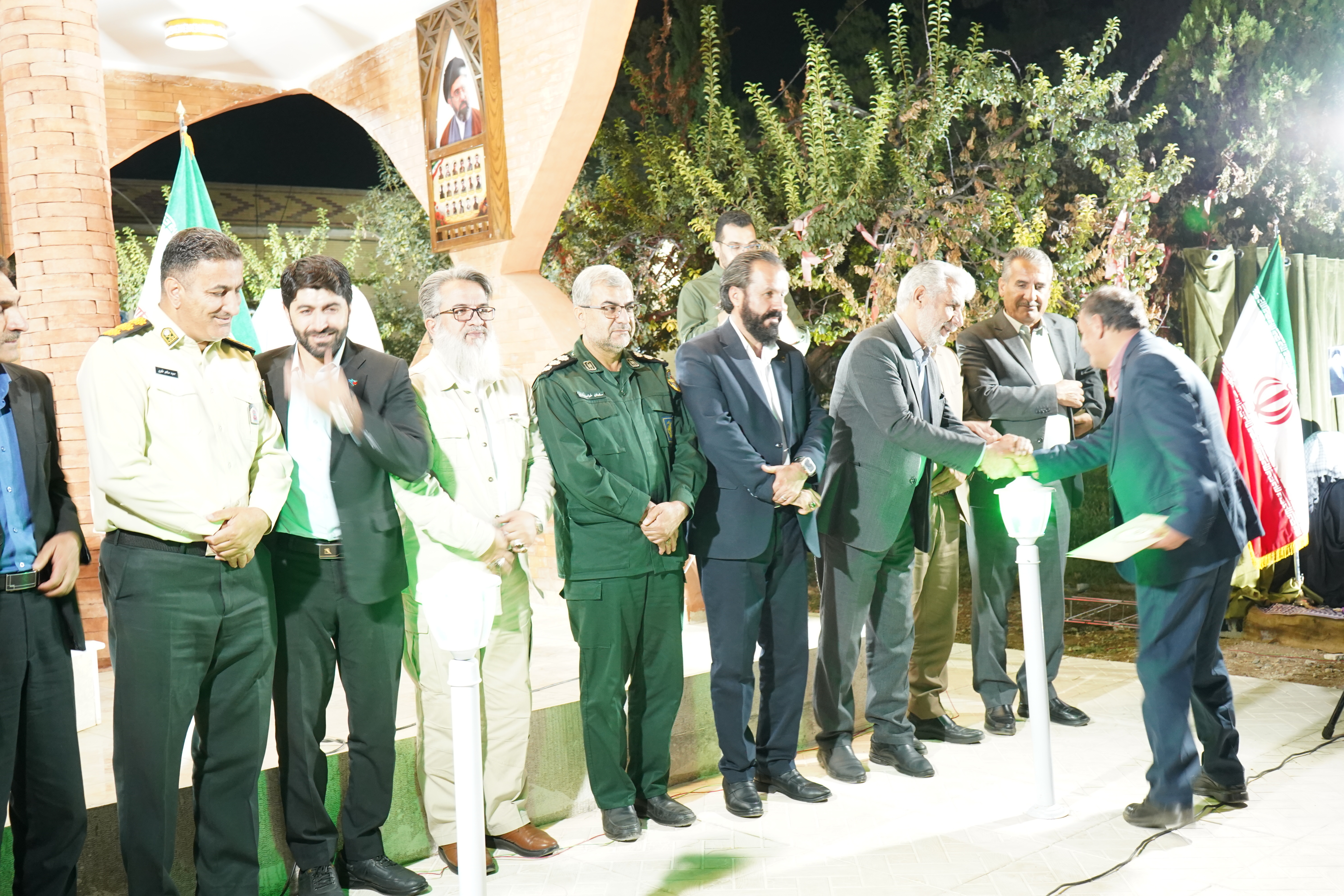 رونمایی از یادمان شهید گمنام دانشگاه فرهنگیان کهگیلویه و بویراحمد
