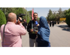 دانشجویان دانشگاه‌های استان کردستان با بدرقه مسئولان راهی پیاده‌روی اربعین حسینی(ع) شدند