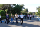 همایش پیاده‌روی ویژه کارکنان و اساتید دانشگاه فرهنگیان کردستان برگزار شد