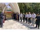 غبارروبی و عطرافشانی مزار شهدای گمنام دانشگاه فرهنگیان کردستان