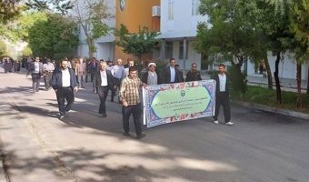 طنین گام‌های استوار دانشگاهیان کردستان در سالروز آزادسازی خرمشهر/ پیاده‌روی نمادین «از مزار شهدا تا فتح قله‌های علم و ایمان»