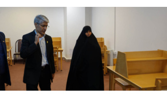 بازدید مشاور عالی وزیر آموزش و پرورش از فضاها و امکانات دانشگاه فرهنگیان کردستان