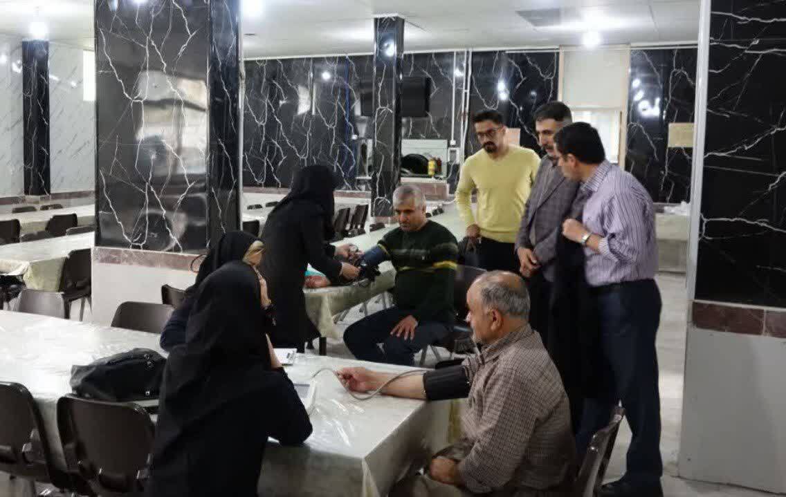 طرح پایش و غربالگری سلامت کارکنان دانشگاه فرهنگیان کردستان اجرا شد