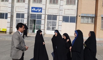 بازدید سرپرست دانشگاه فرهنگیان لرستان  از  مرکز زینب کبری (س) بروجرد