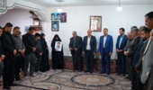 دیدار مسئولان دانشگاه فرهنگیان لرستان با خانواده شهید دکتر رضا جمشیدی