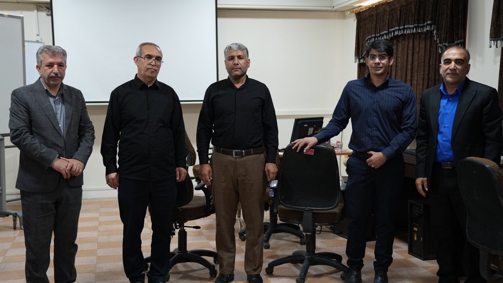بازدید معاون برنامه‌ریزی و توسعه منابع دانشگاه فرهنگیان لرستان از روند برگزاری سیزدهمین جشنواره تدریس برتر دانشجویی