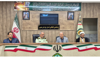 دیدار سرپرست دانشگاه فرهنگیان خراسان جنوبی با فرماندهی نیروی انتظامی استان به مناسبت هفته نیروی انتظامی