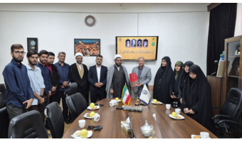 دیدار مسئول و اعضای کانون شاهد و ایثارگر دانشگاه فرهنگیان خراسان جنوبی با جانباز سرافراز دفاع مقدس