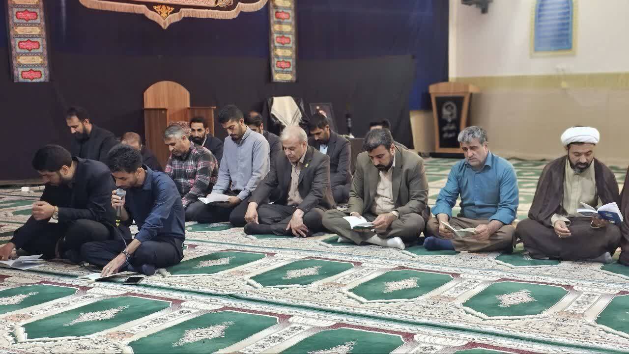 برگزاری مراسم زیارت عاشورا و دعا به مناسبت هفتمین روز تدفین قائد شهید امت امام خامنه‌ای در تمامی پردیس‌ها و مراکز استان